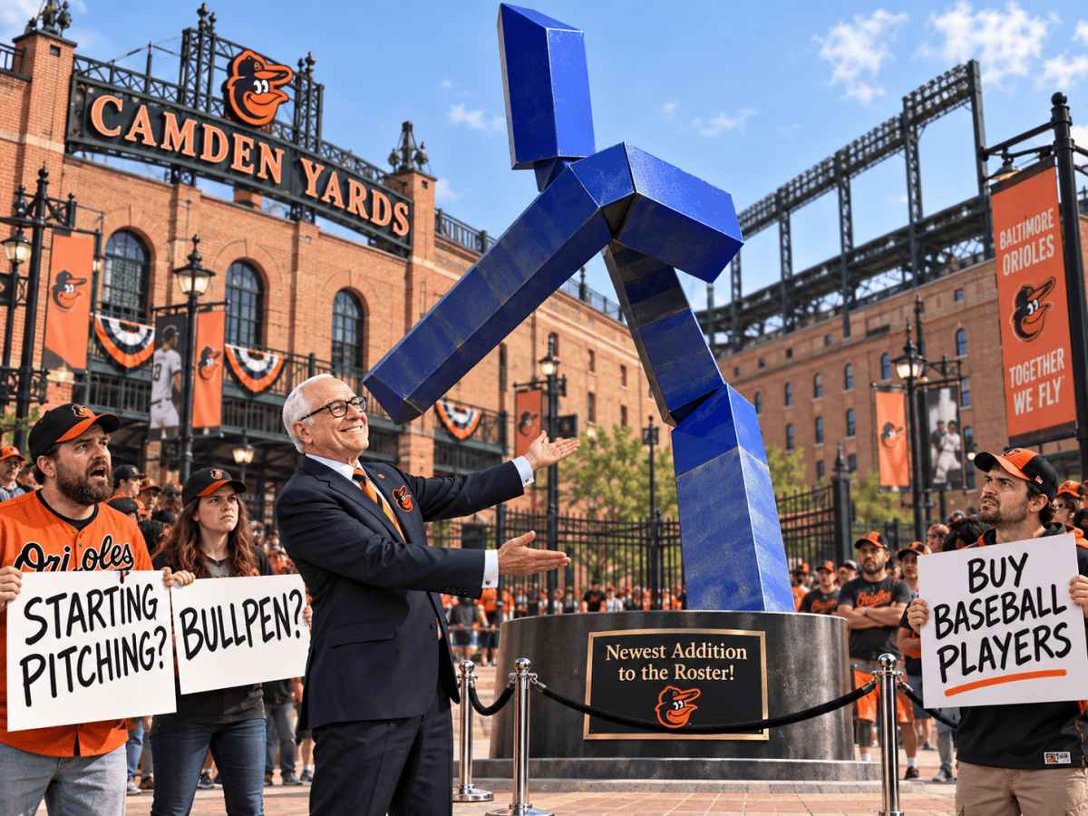 Orioles Owner Buys Giant Fidget Cube After Apparently Deciding Starting Pitching Is Overrated